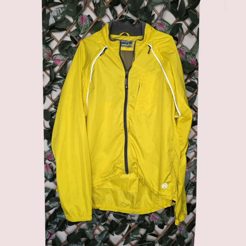 50) NOVARA Windbreaker Jacket w. Multipule Pockets & Reflectors Sz. XXL